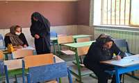 کردستان -  همزمان با برگزاری امتحانات پایانی حوزه سواد آموزی؛ بازدید معاون سواد آموزی آموزش و پرورش کردستان از حوزه های برگزاری امتحانات پایانی سواد آموزان سنندج 
